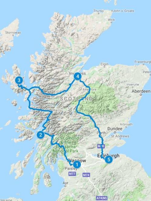 tour north of scotland